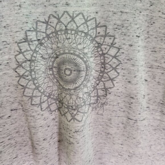 District Womens Mandala Print Tank Top Cross Back M - Picture 3 of 8